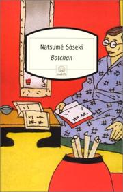 Cover of: Botchan (nlle ed.)