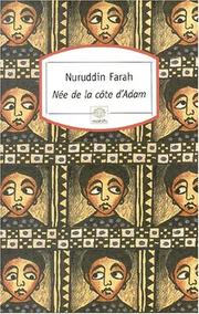 Cover of: Née de la Côte d'Adam by F. Nuruddin