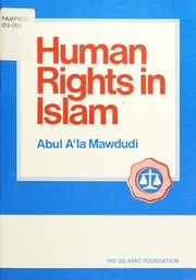 Cover of: Human rights in Islam