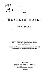 Cover of: The western world revisited.
