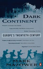 Cover of: Dark Continent by Mark Mazower
