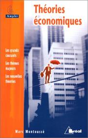 Cover of: Théories économiques