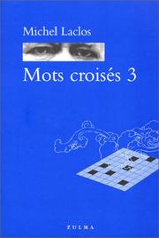Cover of: Mots croisés, numéro 3