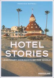 Cover of: Hotel Stories | Francisca Matteoli