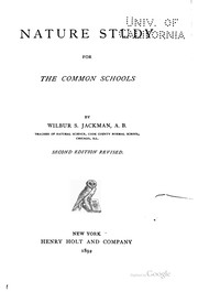 Cover of: Nature study for the common schools