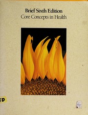 Cover of: Core concepts in health