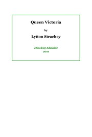 Cover of: Queen Victoria by Giles Lytton Strachey