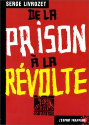 Cover of: De la prison à la révolte