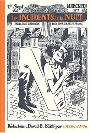 Cover of: Les Incidents de la nuit, tome 2