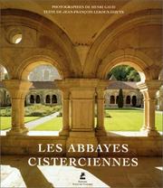 Cover of: Les abbayes cisterciennes en France et en Europe