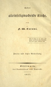 Cover of: Die Römisch-katholische Kirche im Verhältniss zu Wissenschaft, Recht, Kunst, Wohlthätigkeit, Reformation und Geschichte
