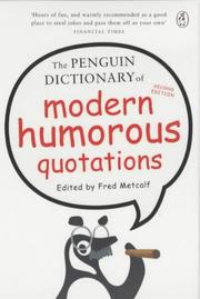 Cover of: Penguin Dict Modern Humor Quotat