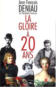 Cover of: La Gloire à vingt ans