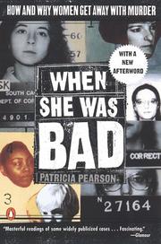 Cover of: When she was bad by Patricia Pearson