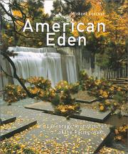 Cover of: American Eden: Landscape Architecture of the Pacific West