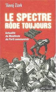 Cover of: Le spectre rode toujours