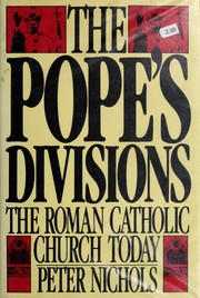 The Pope's Divisions by Peter Nichols