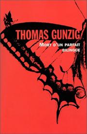 Cover of: Mort d'un parfait bilingue by Thomas Gunzig