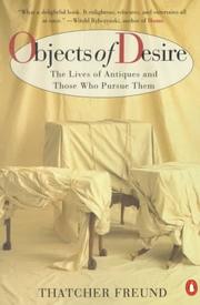 OBJECTS OF DESIRE by Thatcher Freund