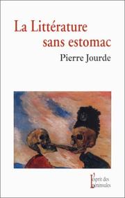 Cover of: La Litterature Sans Estomac