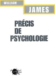 Cover of: Précis de psychologie