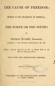Cover of: The cause of freedom