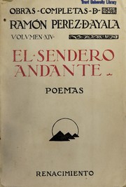 Cover of: El sendero andante by Ramón Pérez de Ayala