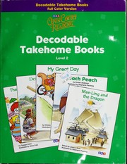 Cover of: Open Court Reading Decodable Takehome Books Level 2