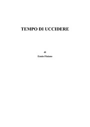 Cover of: Tempo di uccidere by Ennio Flaiano