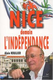 Cover of: Nice, demain l'indépendance