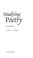 Cover of: Studying poetry
