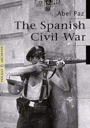 Cover of: The Spanish Civil War by Abel Paz
