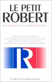 Le nouveau petit Robert by Robert, Paul, Alain Rey, Robert