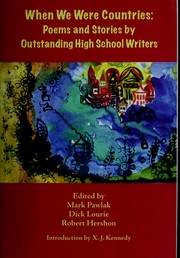 Cover of: When we were countries: outstanding poems & stories by high school writers