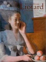 Cover of: Jean-Etienne Liotard, 1702-1789