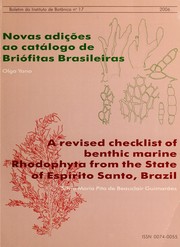 Novas adições ao catálogo de briófitas brasileiras by Olga Yano