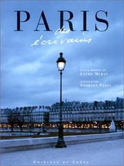 Cover of: Paris des écrivains