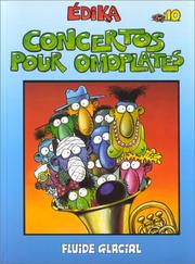 Cover of: Concertos pour omoplates, numéro 10