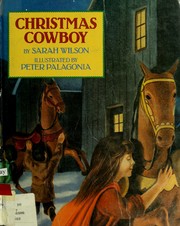 Cover of: Christmas cowboy by Sarah Wilson