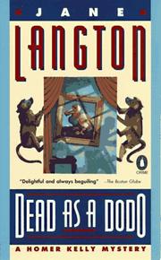 Cover of: Dead As a Dodo (Homer Kelly Mystery) by Jane Langton