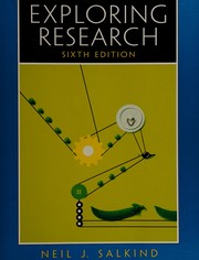 Cover of: Exploring research by Neil J. Salkind