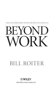 Cover of: Beyond work by Bill Roiter