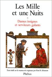 Cover of: Les mille et une nuits