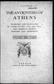 Cover of: The antiqvities of Athens