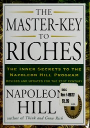 Cover of: The master-key to riches by Napoleon Hill