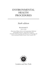 Cover of: Environmental health procedures