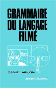 Cover of: Grammaire du langage filmé