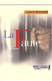 Cover of: La faute by Grimaldi