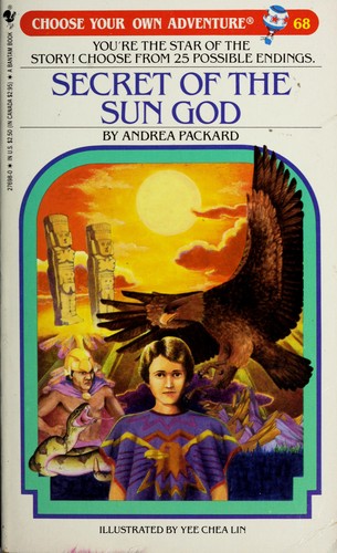 SECRET OF SUN GOD (Choose Your Own Adventure, No 68) by Andrea Packard