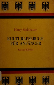 Cover of: Kulturlesebuch für Anfänger.